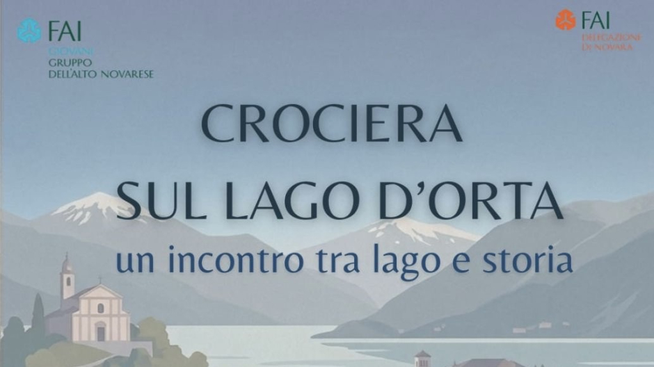 Una crociera sul lago d'Orta con il FAI Giovani Alto Novarese